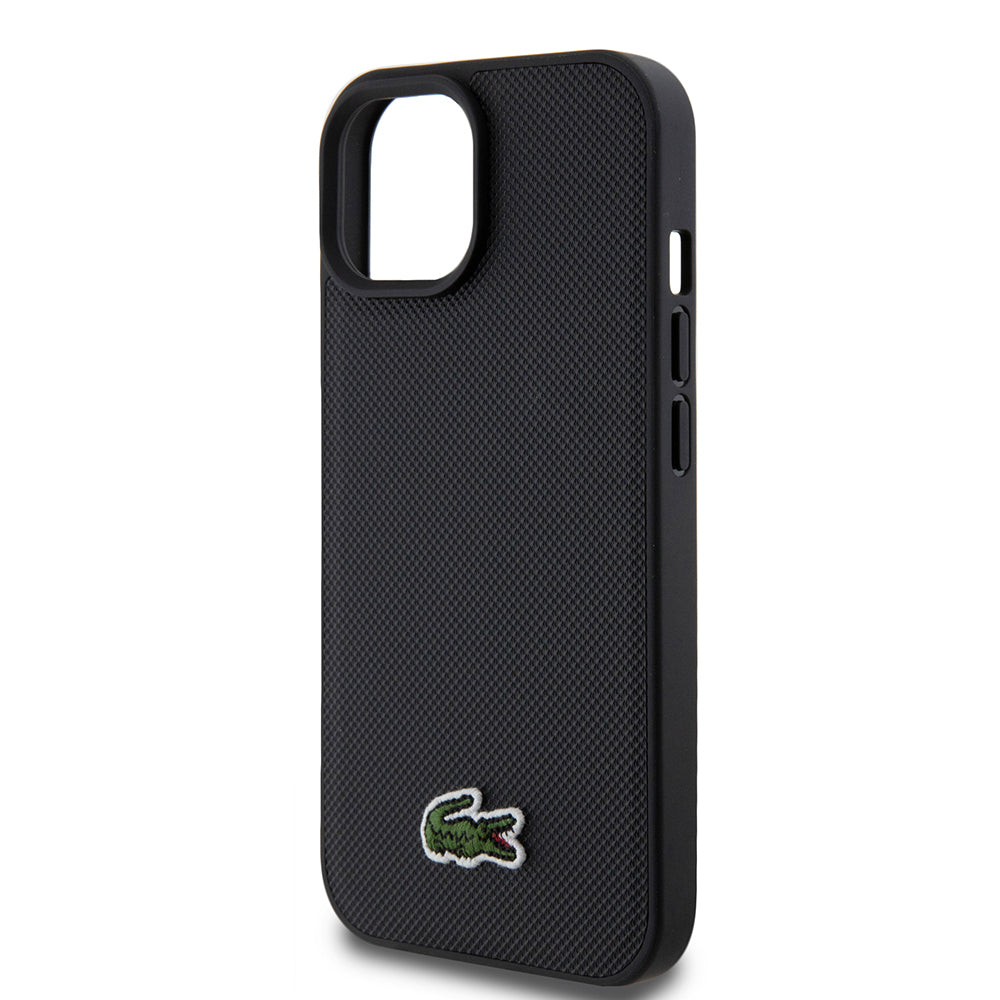 Lacoste iPhone 15 Orjinal Lisanslı PU Pike Desenli Arka Yüzey İkonik Timsah Dokuma Logolu Kılıf + Type-C Kablo 1.5m Lacoste iPhone 15 Orjinal Lisanslı PU Pike Desenli Arka Yüzey İkonik Timsah Dokuma Logolu Kılıf + Type-C Kablo 1.5m
